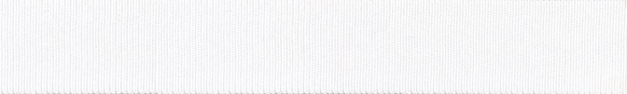 S BERISFORD GROSGRAIN 10MM 9401 White