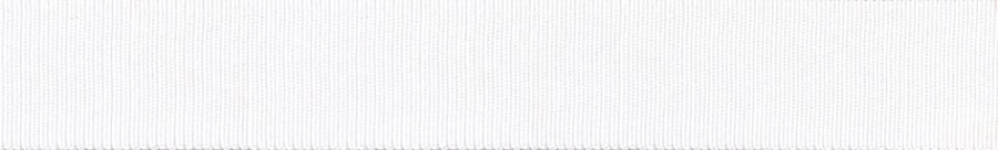 S BERISFORD GROSGRAIN 40MM 9401 White