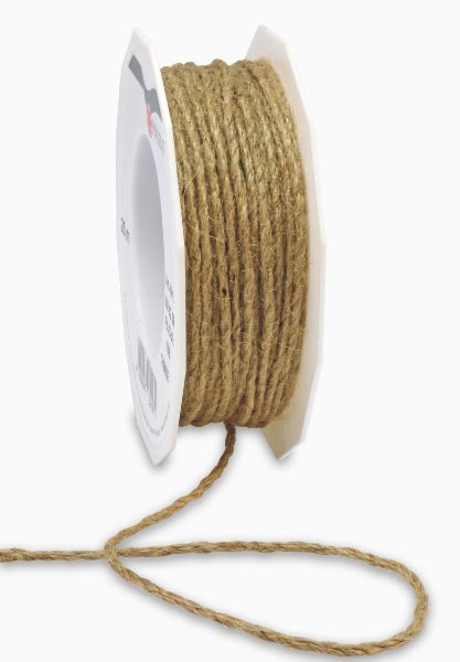 JUTE 2MM CORD 25M 105 Natural