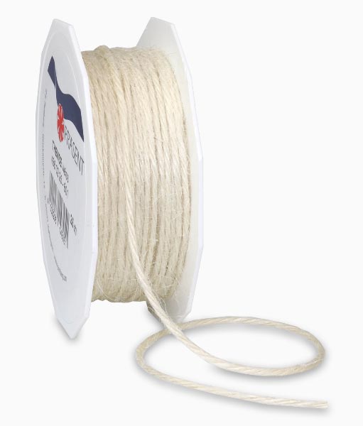 JUTE 2MM CORD 25M 601 White