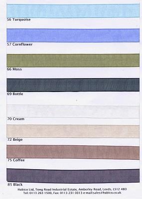 15MM ORGANDIE RIBBON 22 Royal