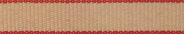 7MM HOPSACK RIBBON 15M 03 Red