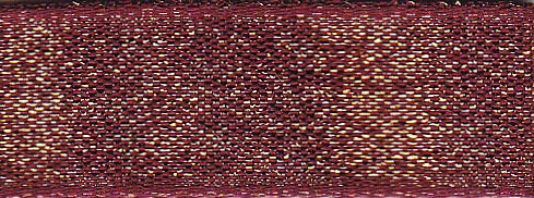15MM RAZZLE RIBBON - 20M 4 Bordeaux/Copper