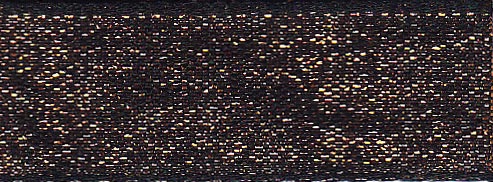 15MM RAZZLE RIBBON - 20M 6 Black/Copper