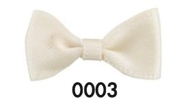 25MM SATIN BOWS - 100PCS 3 Cream