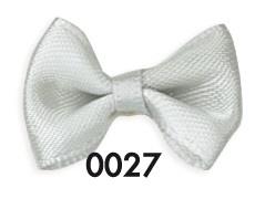 25MM SATIN BOWS - 100PCS 27 Grey