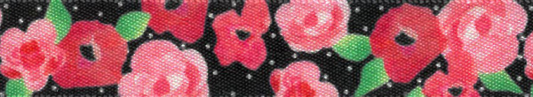 S 15MM FLEUR - 20M 3 BLACK/MULTI