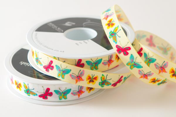 S 15MM FLUTTERBY RIBBON - 25M 1