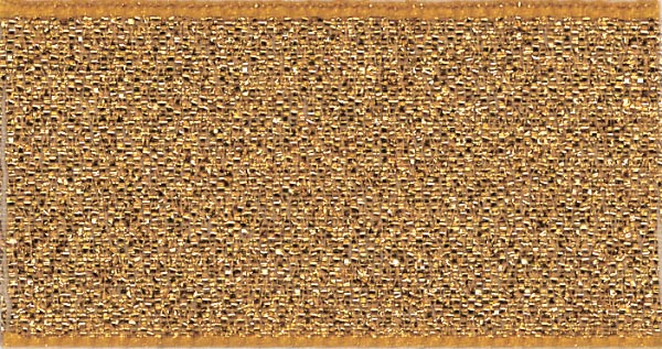 S 7MM LAME RIBBON 20M DARK GOLD