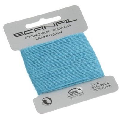 SCANFIL MENDING WOOL 15M X 10 CARDS 85 Peacock