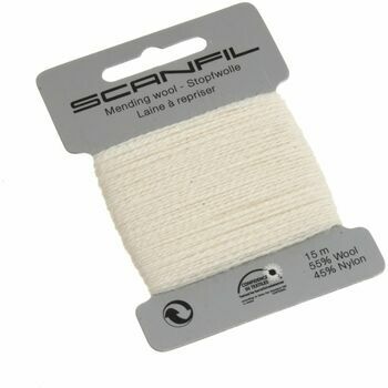 SCANFIL MENDING WOOL 15M X 10 CARDS 108 Stone