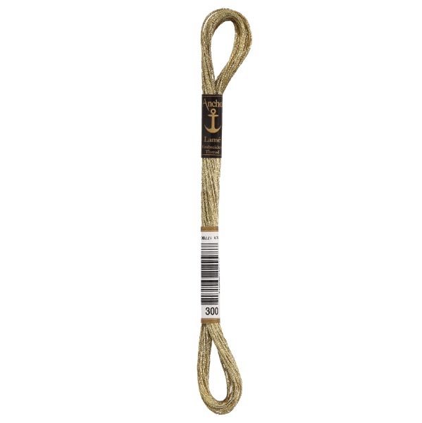 ANCHOR LAME METALLIC 8M GOLD 300