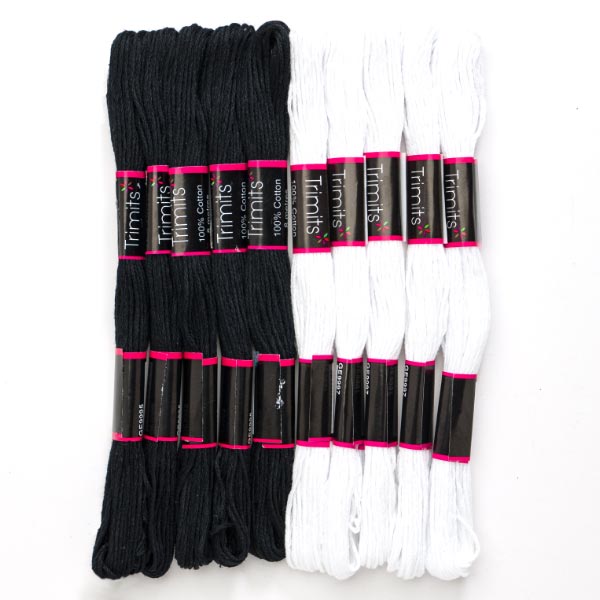 EMB COTTON 10 SKEINS MONO