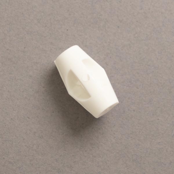 19MM TOGGLES WHITE 50PCS 1