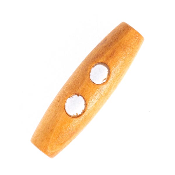 40MM 2 HOLE WOODEN TOGGLE 50PCS