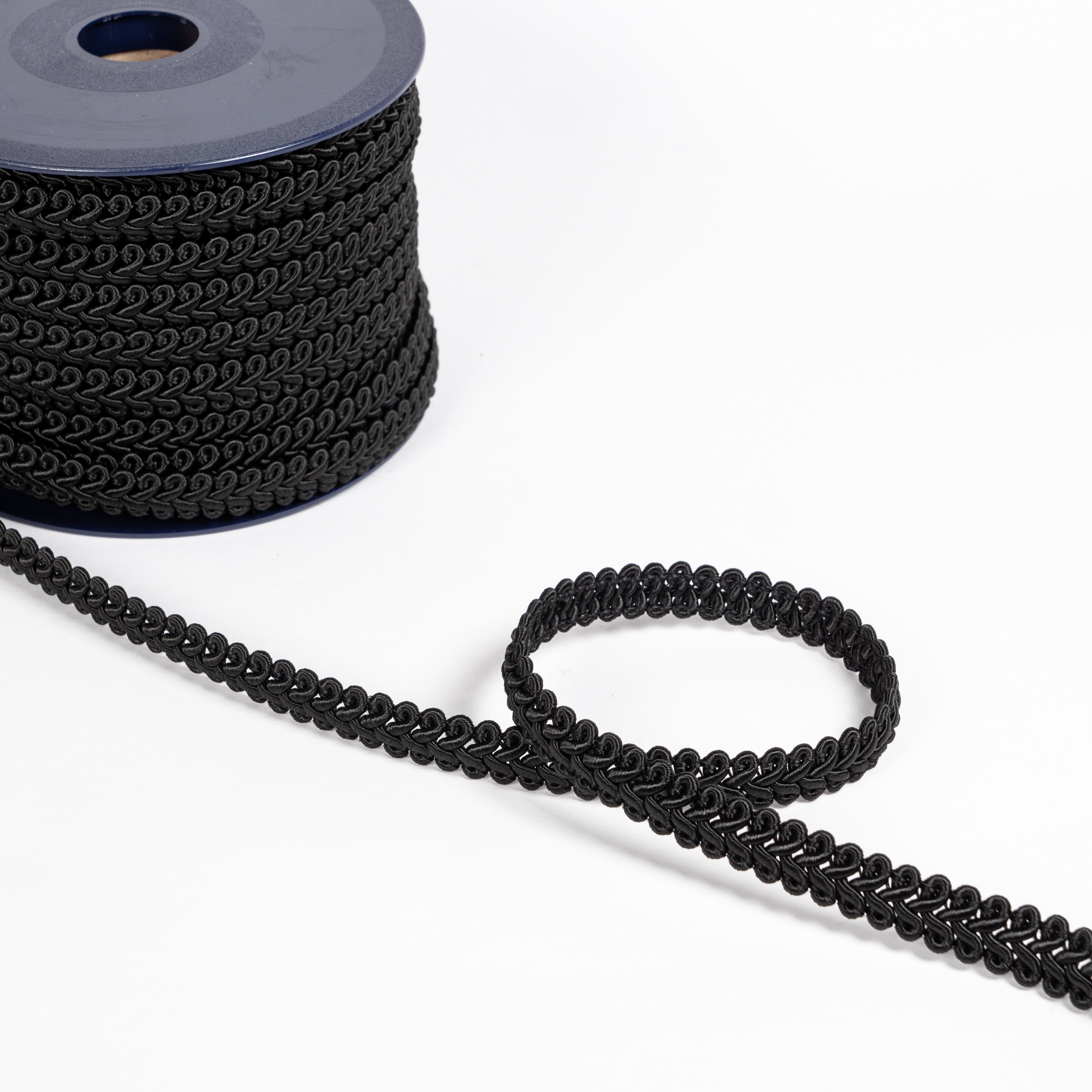 12MM FURNISHING BRAID 25M 2 Black