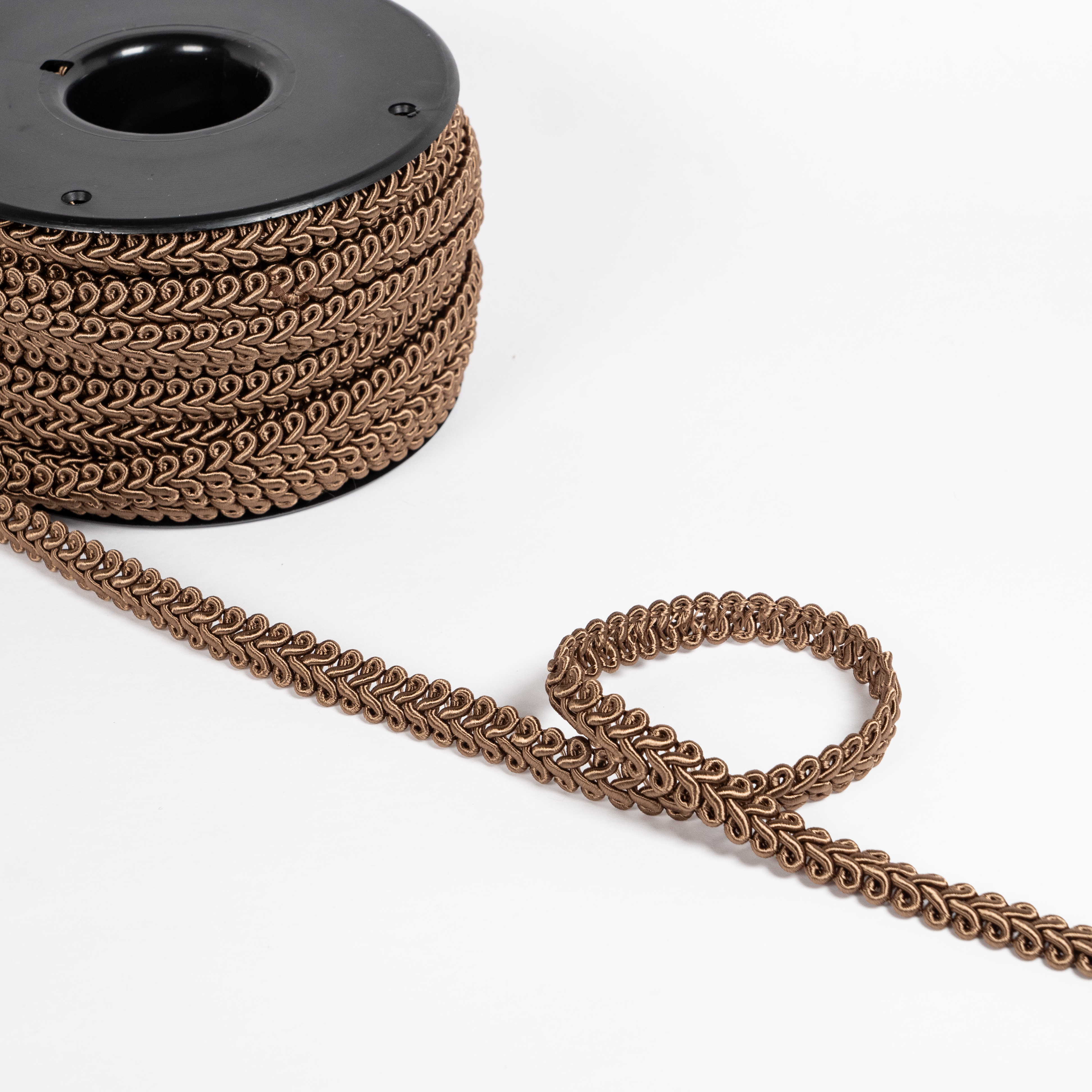 12MM FURNISHING BRAID 25M 56 Chocolate
