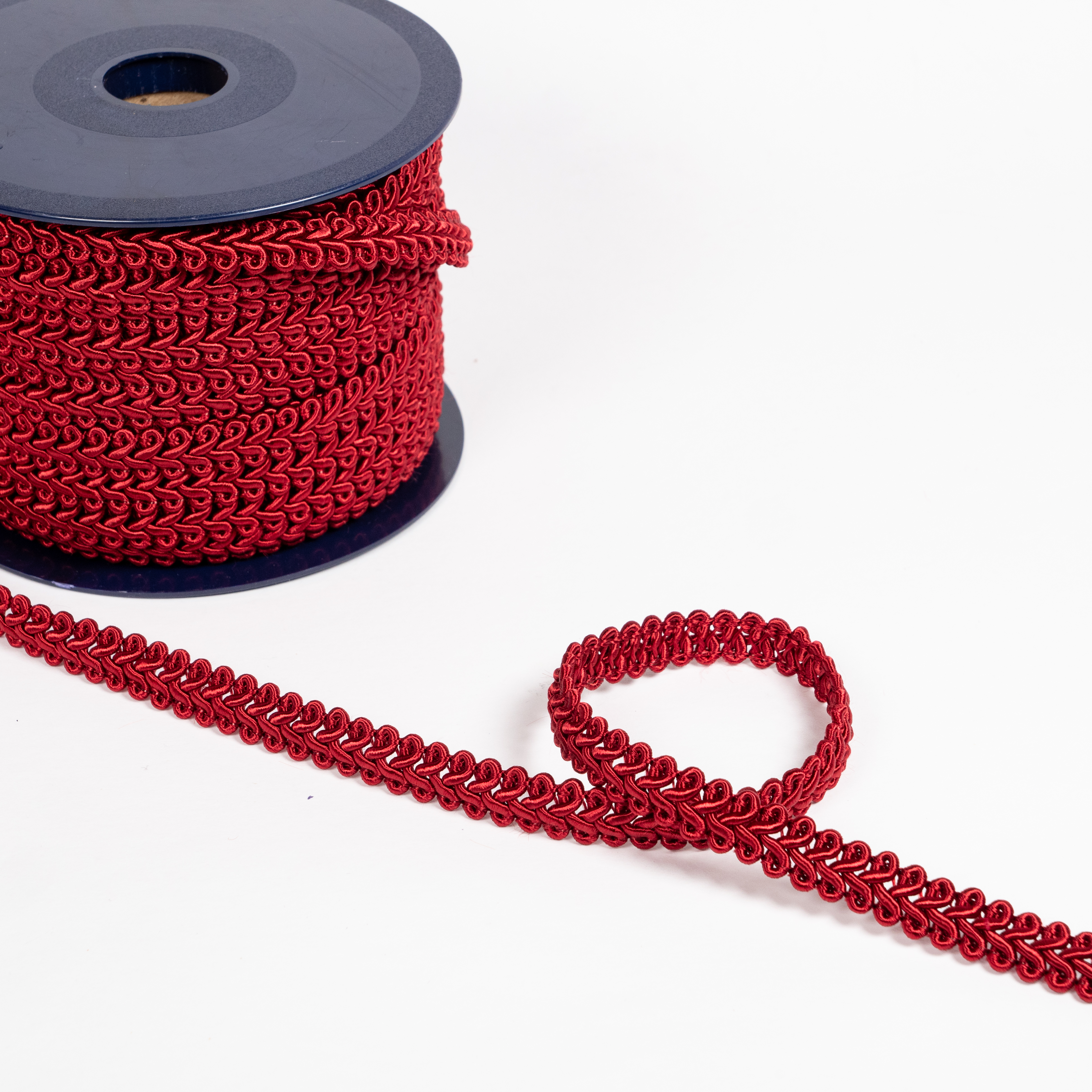 12MM FURNISHING BRAID 25M 125 Dark Red
