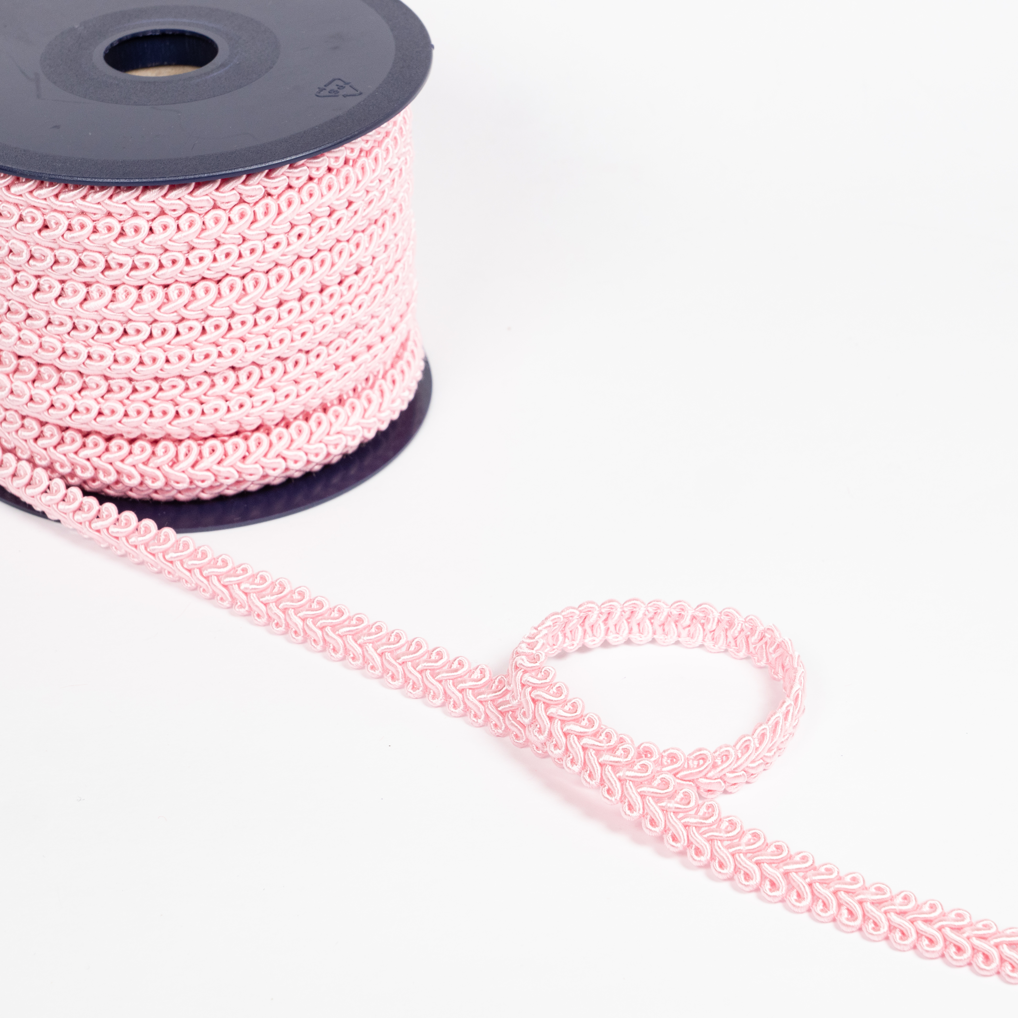 12MM FURNISHING BRAID 25M 174 Baby Pink