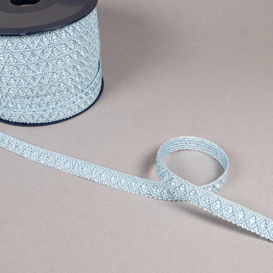 13MM FURNISHING BRAID 50M 198 Water Blue