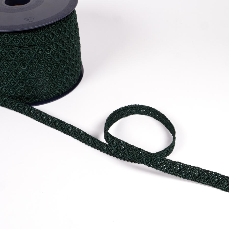 13MM FURNISHING BRAID 50M 275 Dark Green