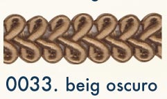 GIMP BRAID RAYON MIX 10MM 33 Dark Beige