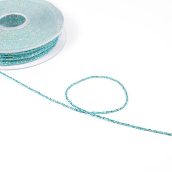 1MM METALISED CORD  - 50M 11 Jade