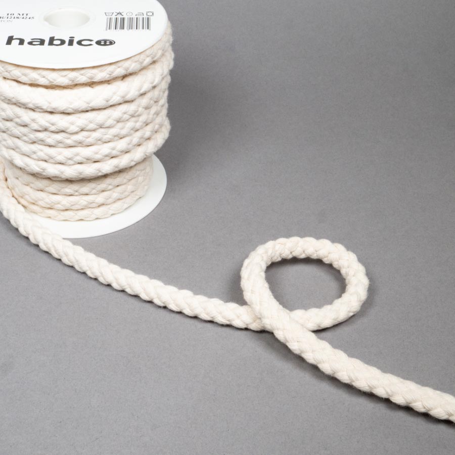 ROUND 100% COTTON PIPING CORD SIZE 12 10MT 4245