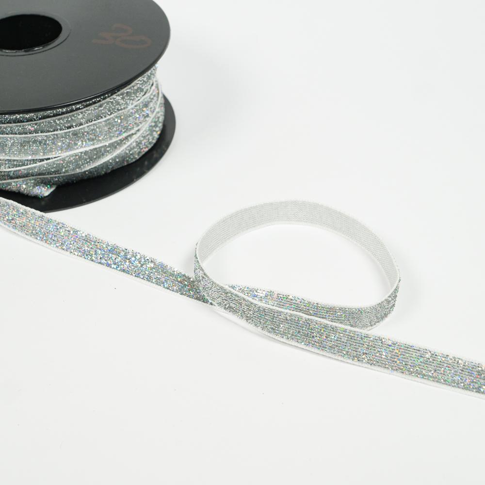 10MM GLITTER BAND 30 SILVER 20M 30 SILVER10M