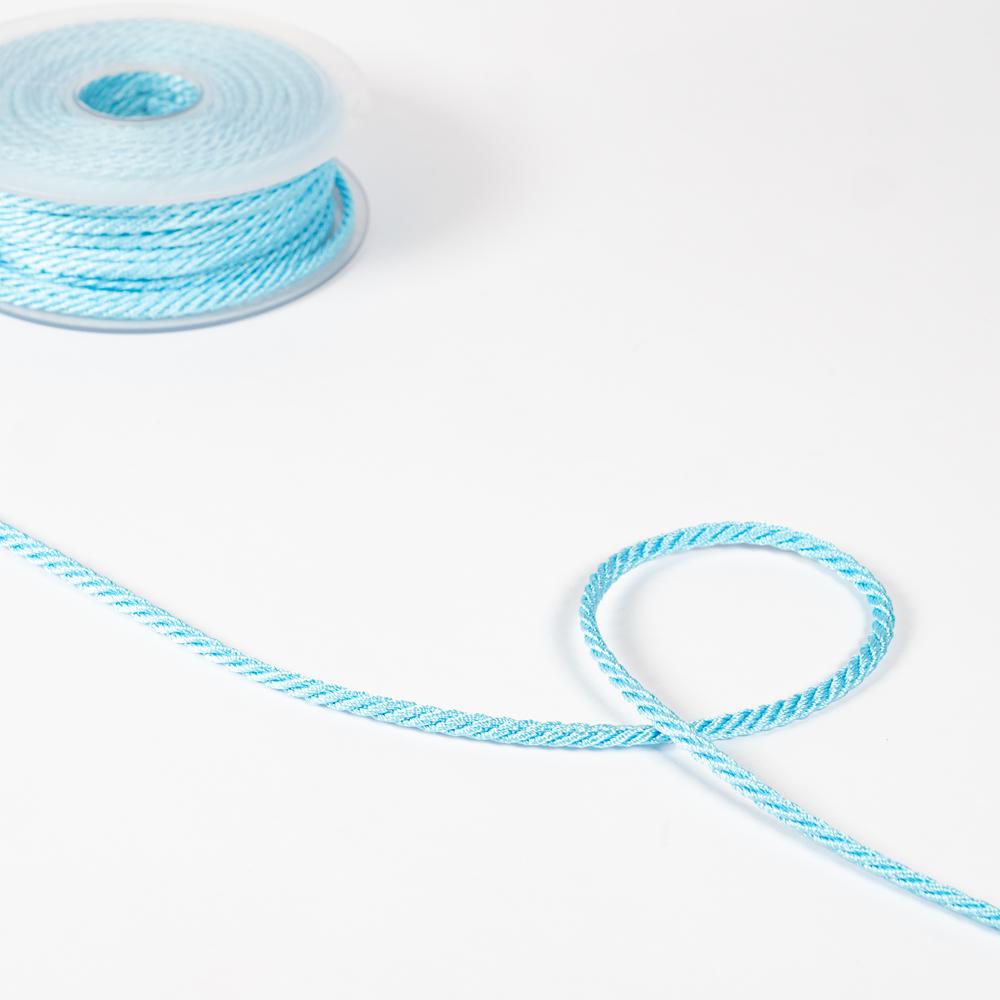 4MM RAYON SILK CREPE CORD 20M SKY 219