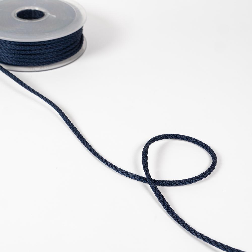 4MM RAYON SILK CREPE CORD 20M NAVY 233