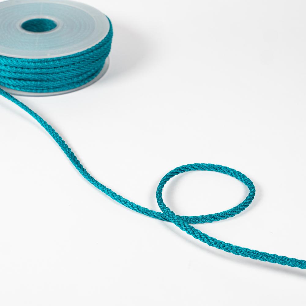 4MM RAYON SILK CREPE CORD 20M TEAL 292