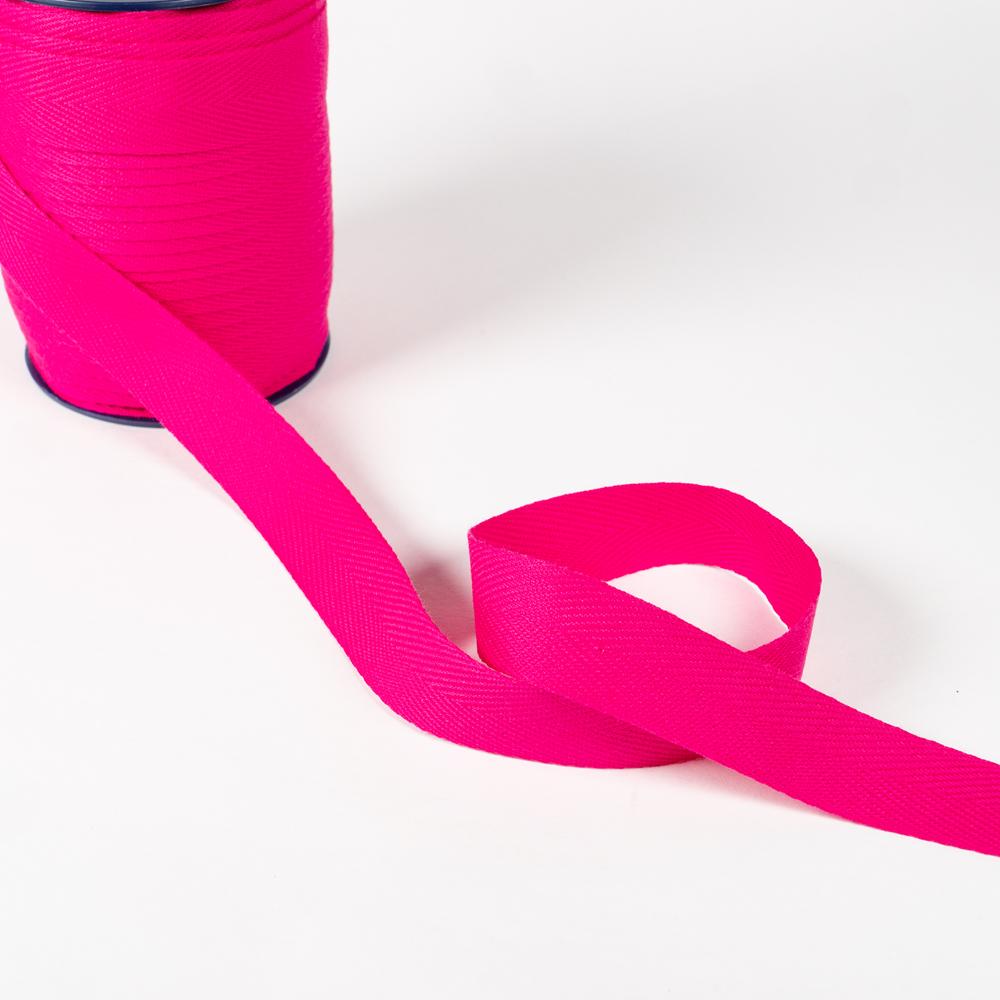 20MM TWILL TAPE 25M FUCHSIA 7