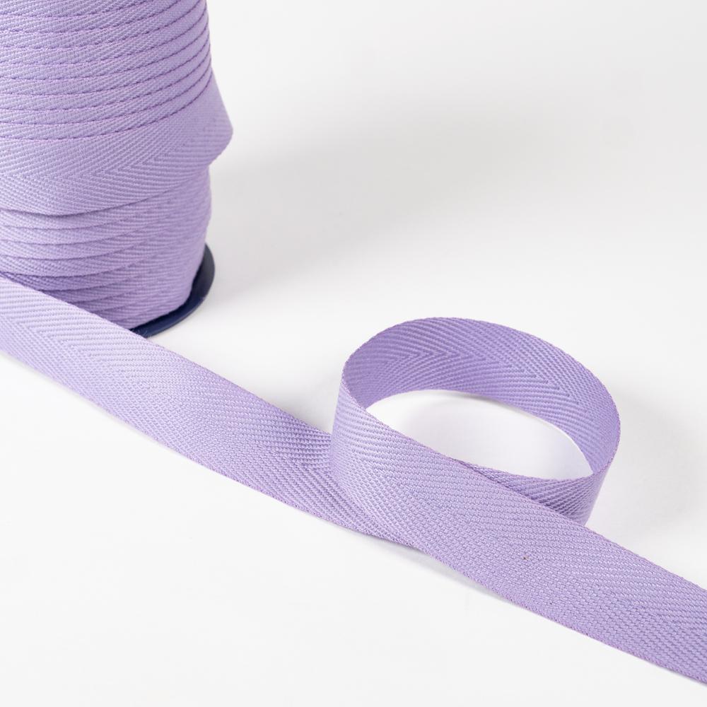 20MM TWILL TAPE 25M LILAC 28