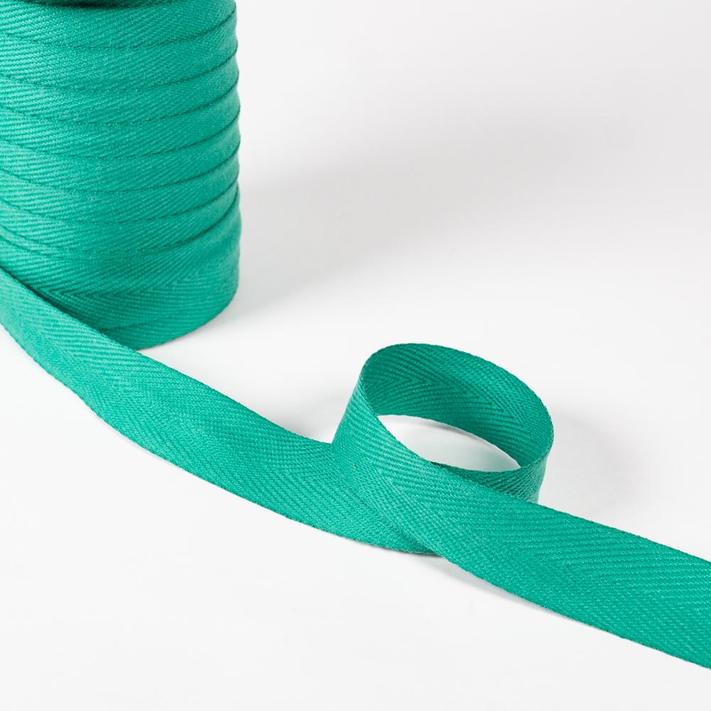 20MM TWILL TAPE 25M TEAL 296