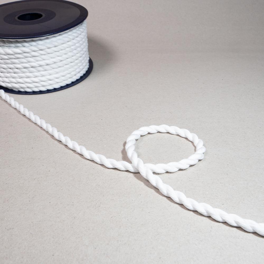 5MM MATT CORD 25M WHITE 01