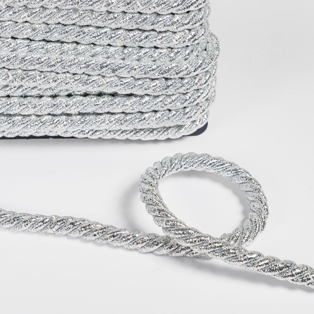 12MM METALLIC CORD 20M SILVER 402
