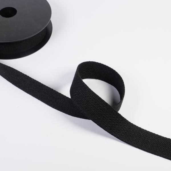 3CM COTTON WEBBING 10M 1 Black