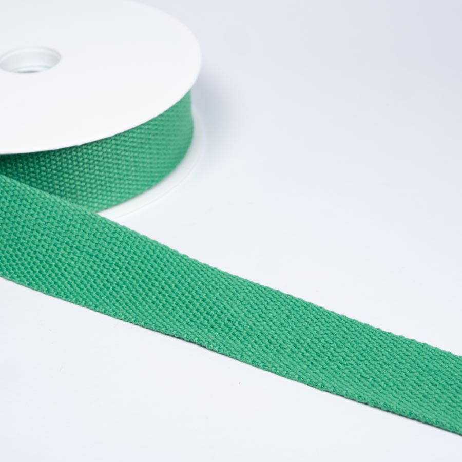 3CM COTTON WEBBING 10M 16 Emerald