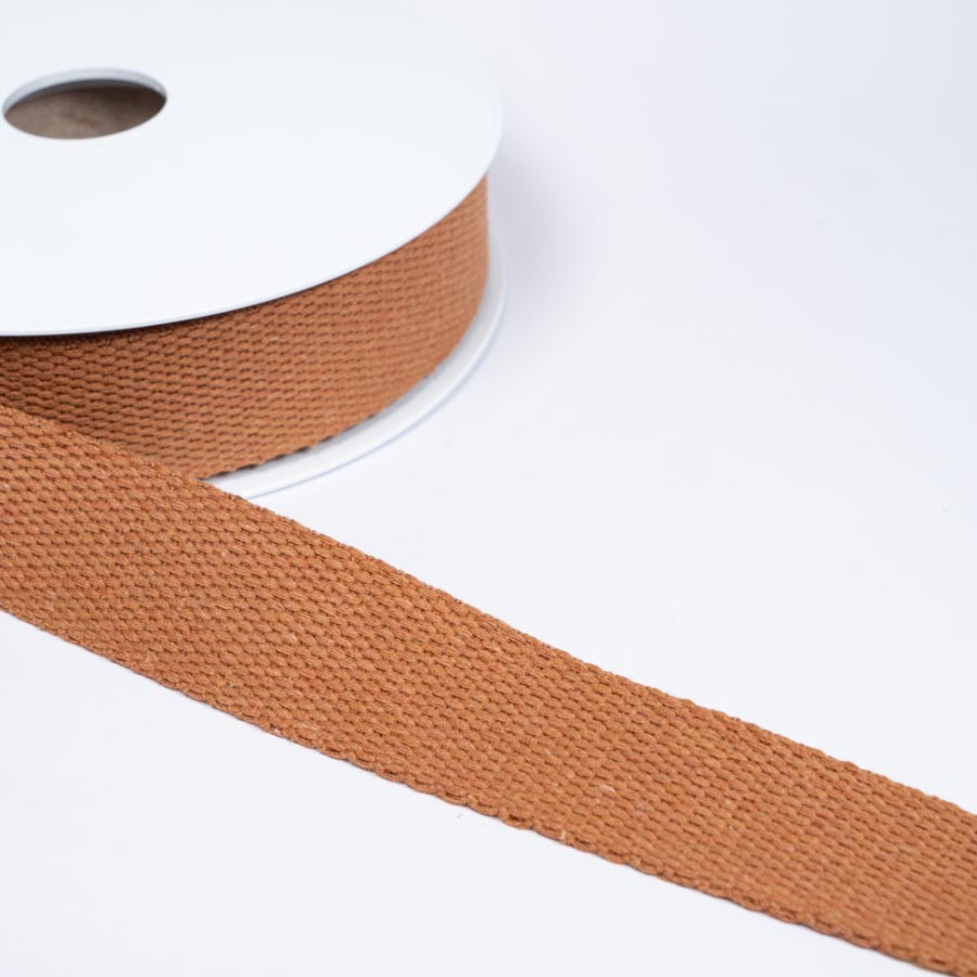 3CM COTTON WEBBING 10M 1T Tan