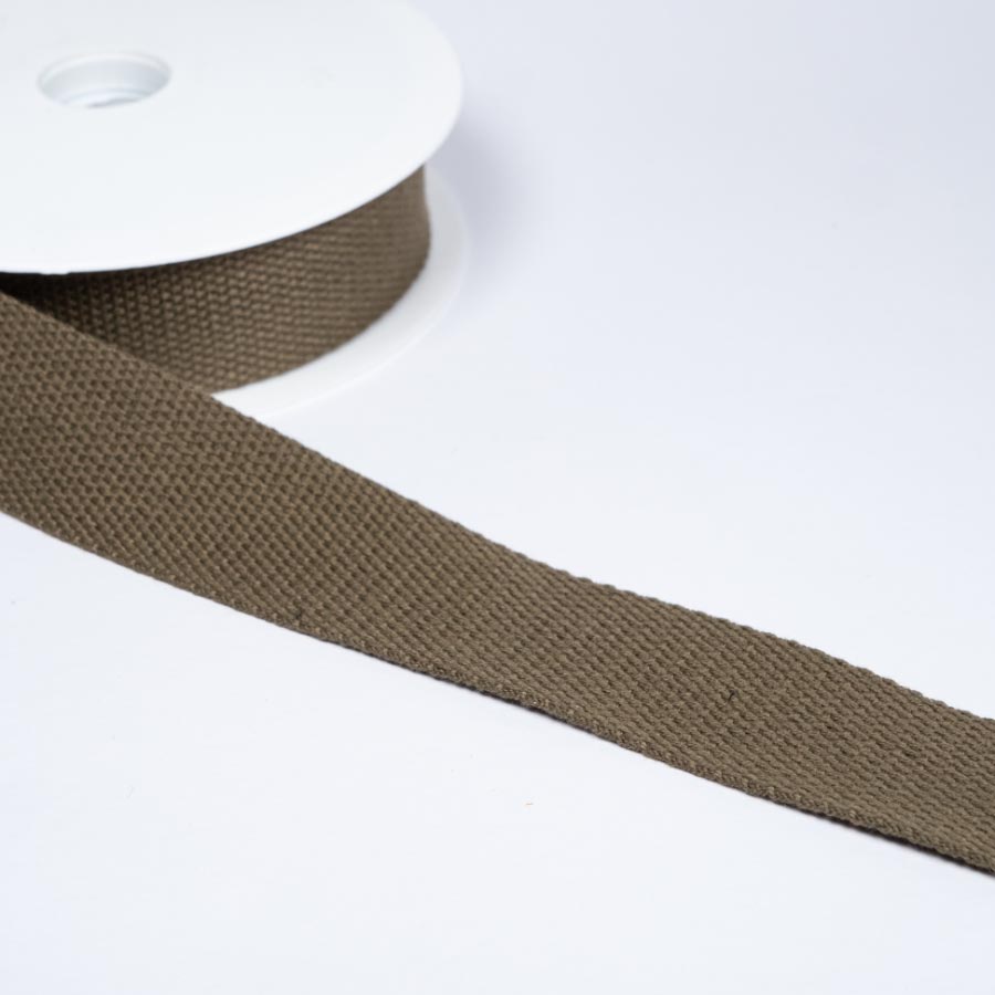 3CM COTTON WEBBING 10M 34C Dark Olive