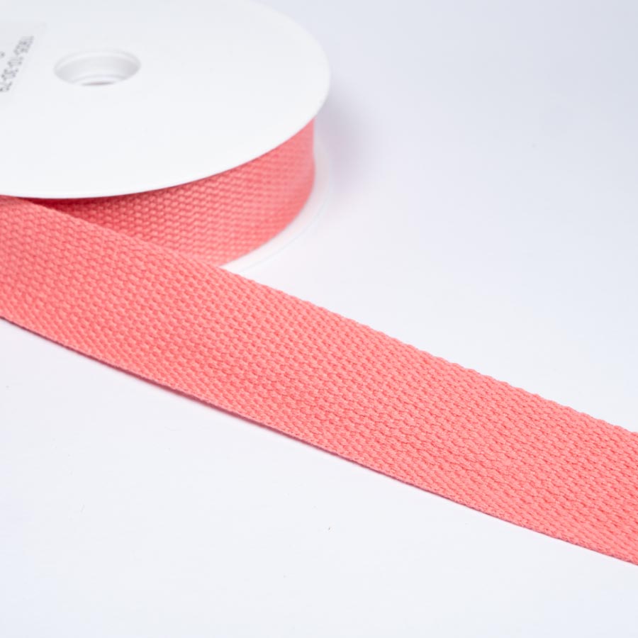 3CM COTTON WEBBING 10M 79 Coral