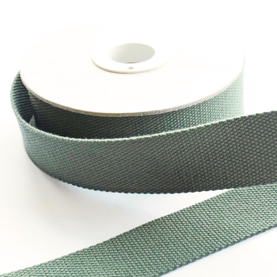 40MM COTTON WEBBING 10M FOREST 47