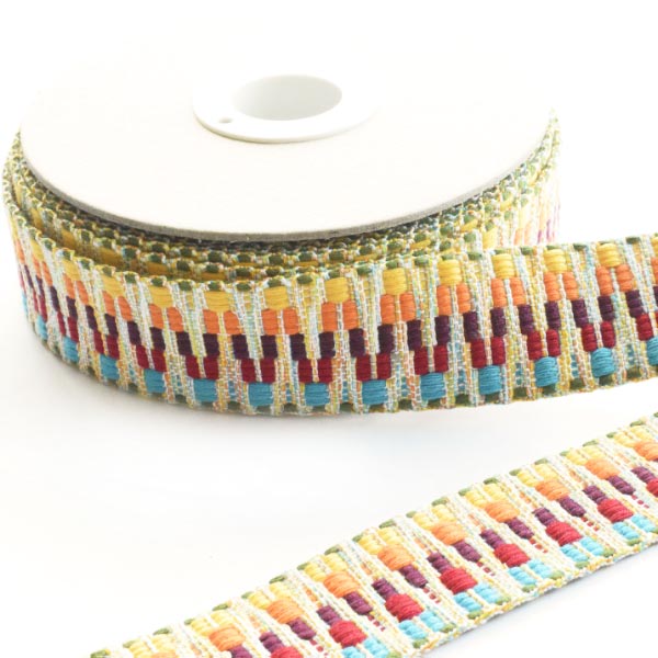 38MM ZIG ZAG WEBBING 10M 326C