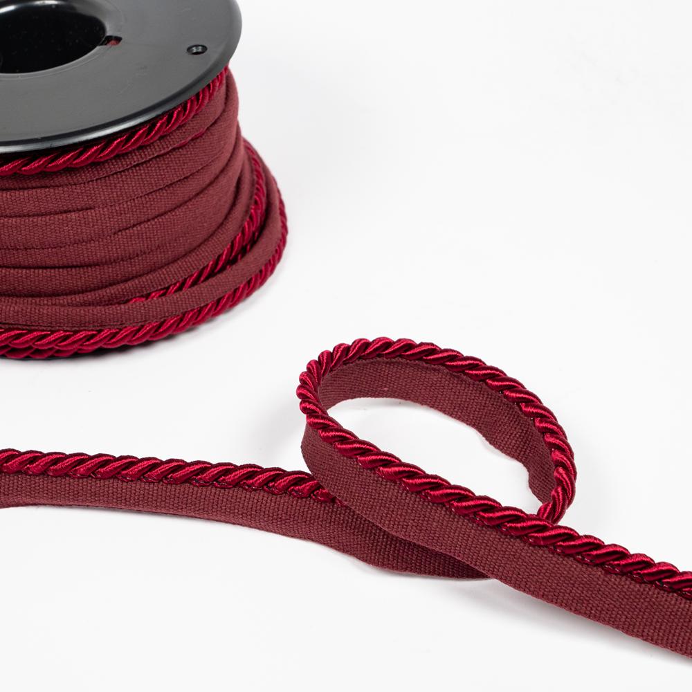 5MM FLANGED FURNISHING CORD 15M 126 Wine