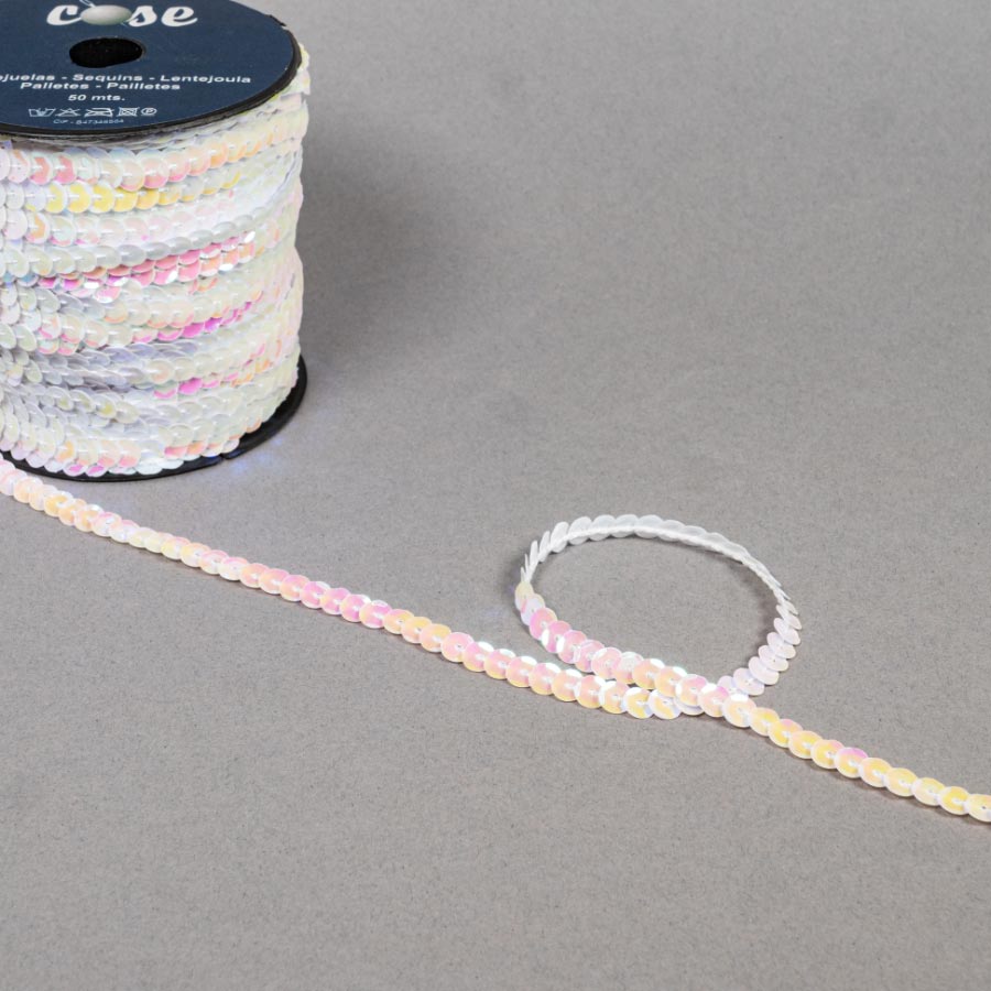 6MM STRING CUP SEQUINS APPROX 50M 629