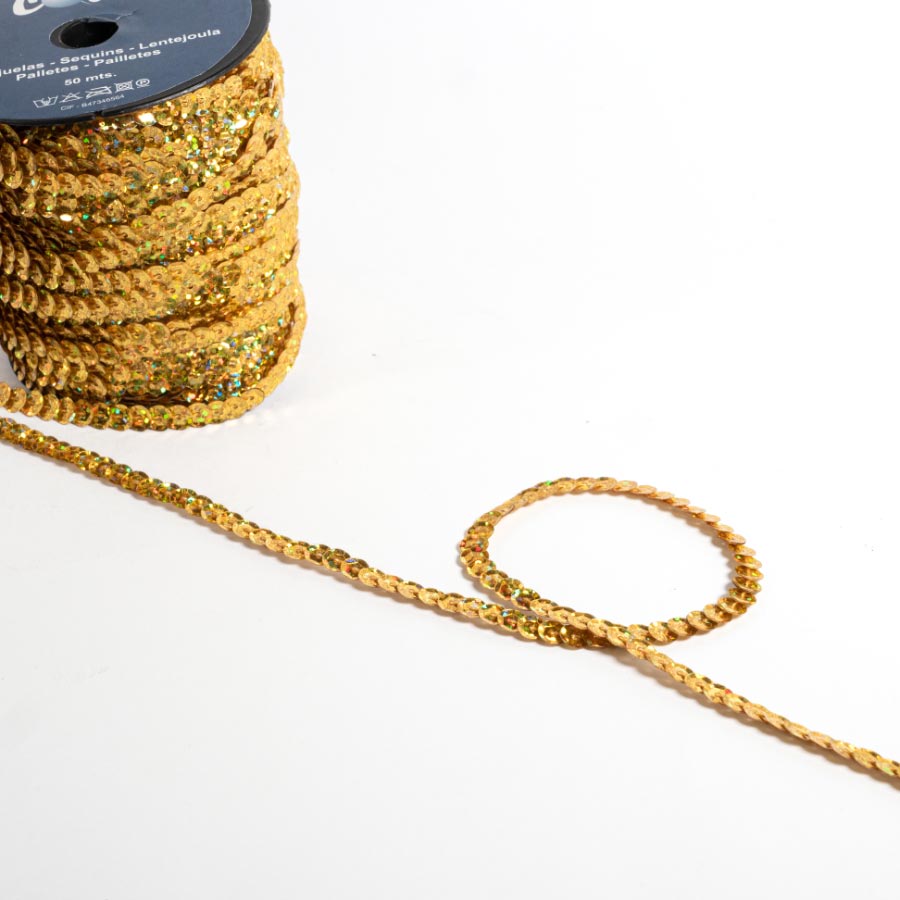 6MM STRING CUP SEQUINS APPROX 50M 729