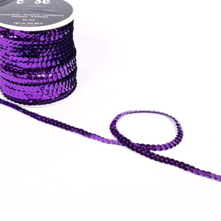 6MM STRING CUP SEQUINS APPROX 50M 825