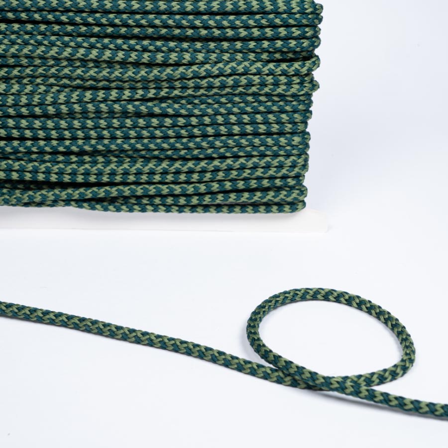 5MM PATTERNED CORD 20M 08 GREENS
