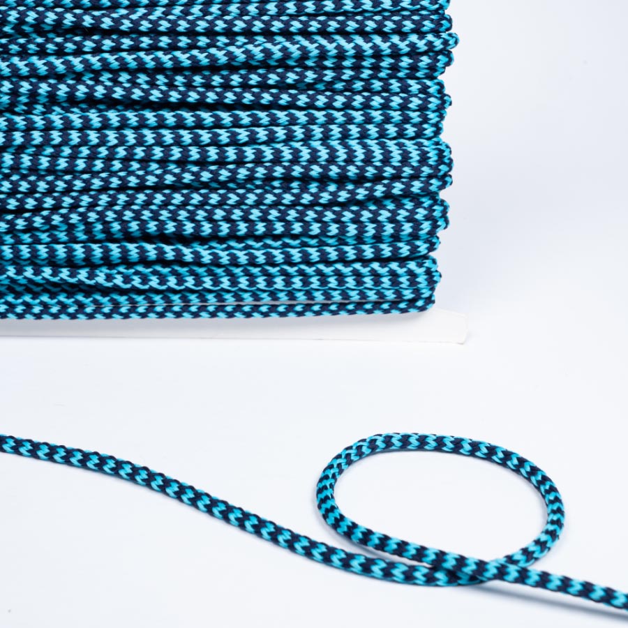 5MM PATTERNED CORD 20M 010 BLUES